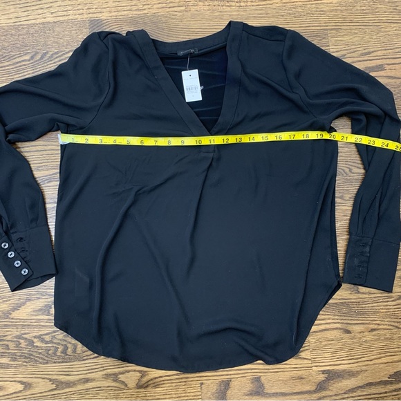 NEW Ann Taylor Two Tone Blouse - Picture 5 of 7